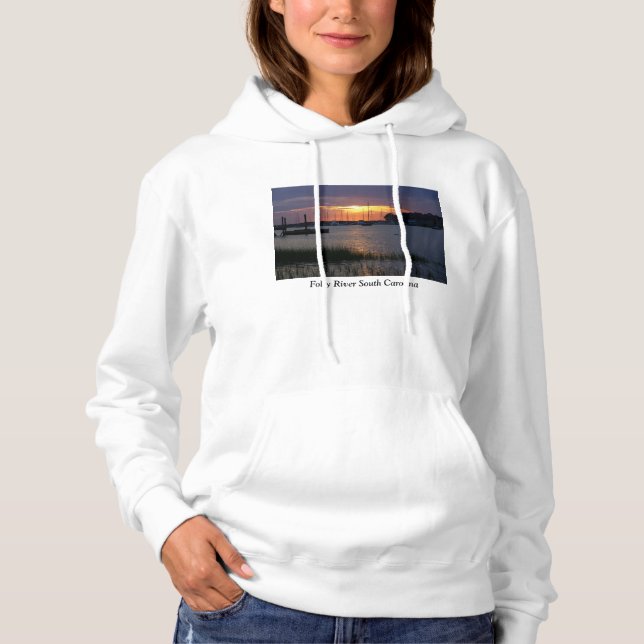 Folly River Sunset Hoodie (Vorderseite)