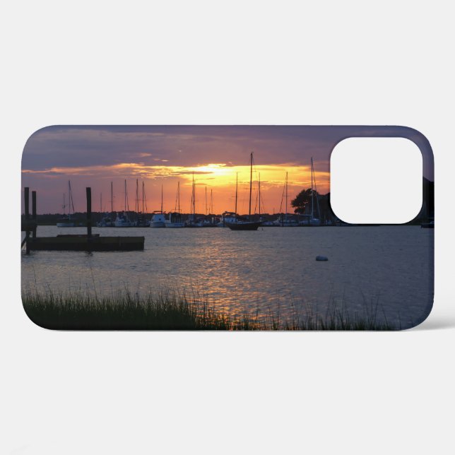Folly River Sunset iPhone Case (Rückseite (Horizontal))