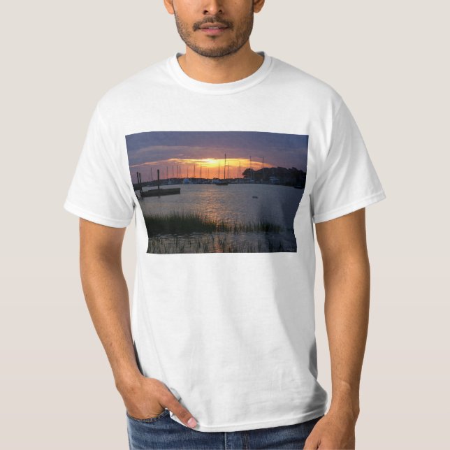 Folly River Sunset T-Shirt (Vorderseite)