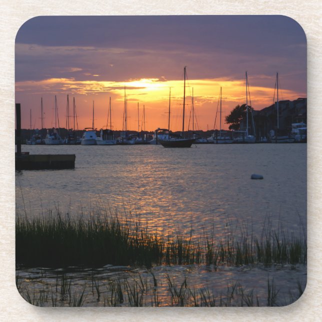 Folly River Sunset Untersetzer (Vorderseite)