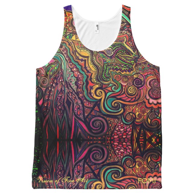 FOMI Tank Top by Vision der Bildenden Kunst (Vorderseite)