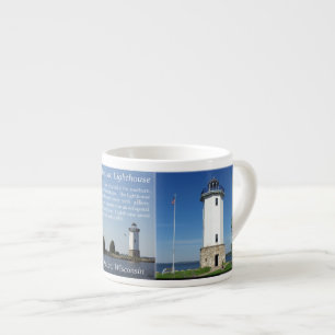 Fond Du Lac Leuchtturm Espresso-Tasse Espressotasse