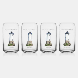 Fond Du Lac Leuchtturm kann Glas