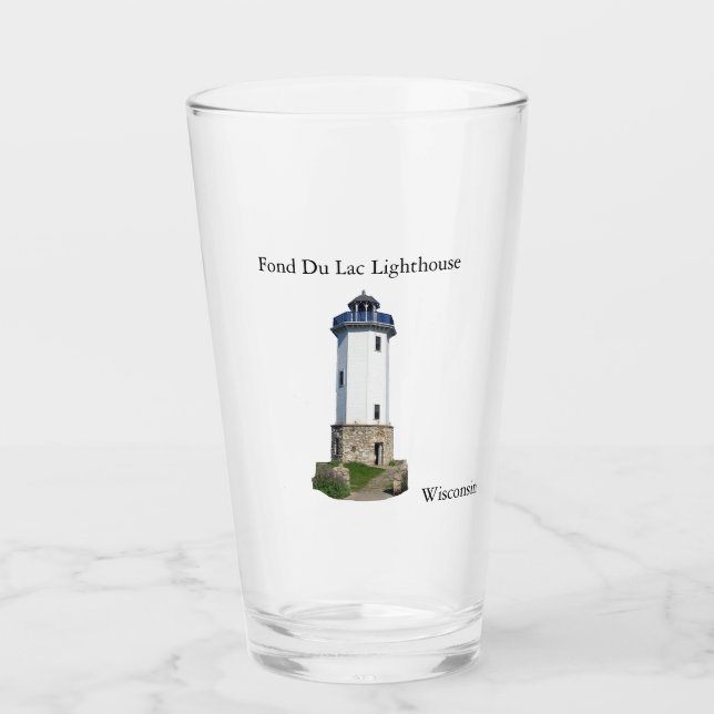 Fond Du Lac Lighthouse glass Glas (Vorderseite)