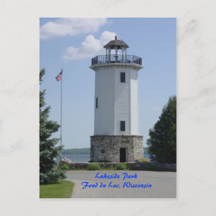 Fond du Lac Lighthouse Postkarte