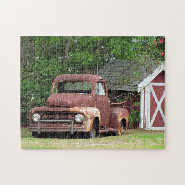 Fond Erinnerungen - The Old Truck Puzzle (Horizontal)