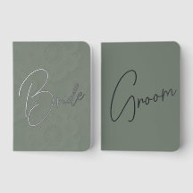 FONDNESS | Wedding Bride & Groom Notebook