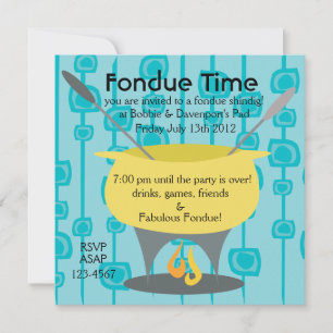 Fondue Time! Einladung