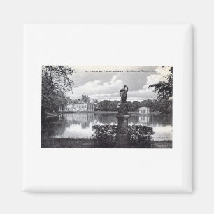 Fontainebleau-Palast, Frankreich 1910 Vintag Magnet