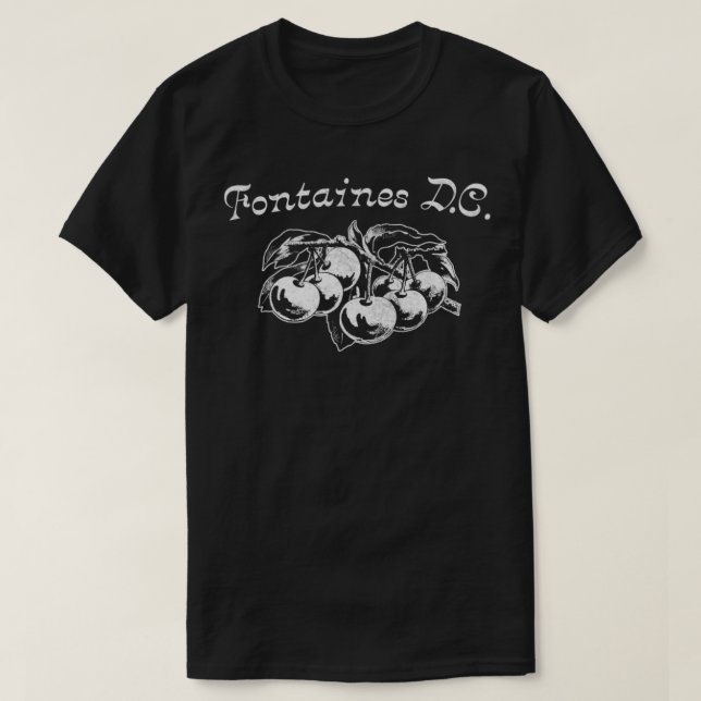 Fontaines DC Fan Art Tribute Design2 T-Shirt (Design vorne)