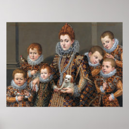 Fontana - Bianca Maselli und ihre sechs Kinder Poster