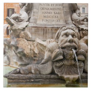 Fontana Del Pantheon (1575) entwarf durch Giacomo Fliese