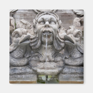 Fontana Del Pantheon (1575) entwarf durch Giacomo Magnet