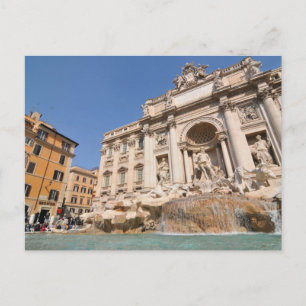 Fontana di Trevi in Rom, Italien Postkarte