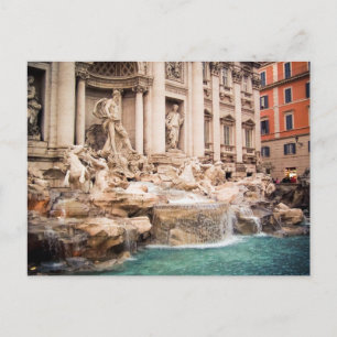 Fontana di Trevi, Rom Postkarte