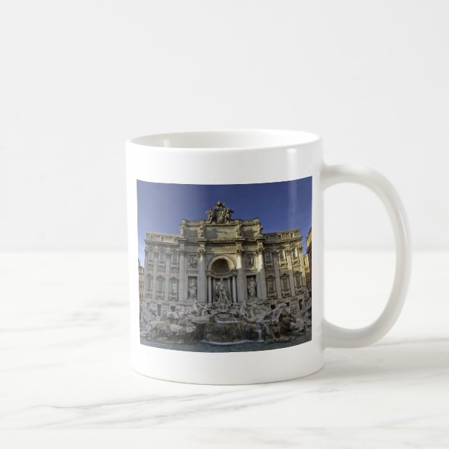 Fontana Di Trevi, Rom Tasse (Rechts)