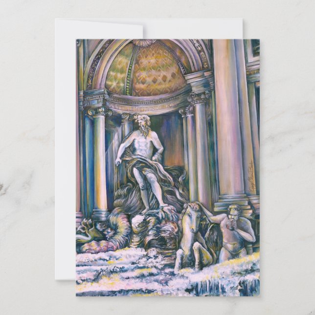 Fontana Di Trevi, Roma (Vorderseite)