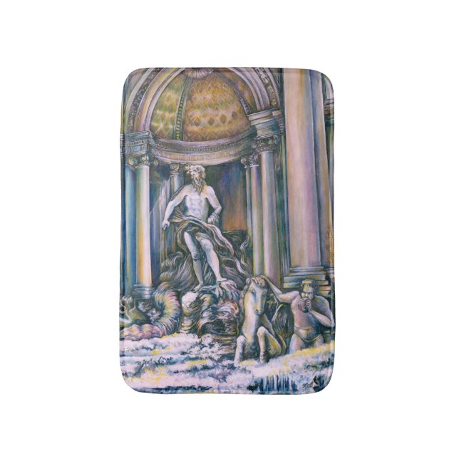 Fontana Di Trevi, Roma Badematte (Vorderseite Vertikal)