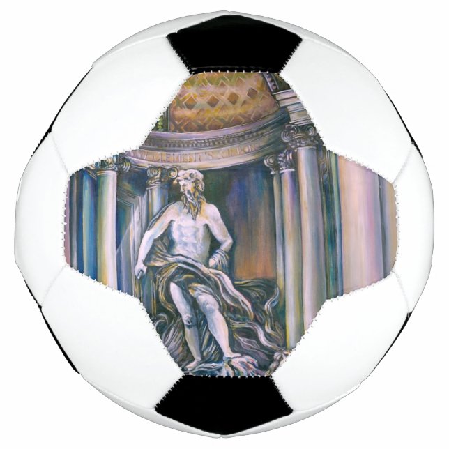 Fontana Di Trevi, Roma Fußball (Vorderseite)