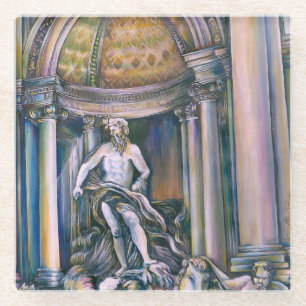 Fontana Di Trevi, Roma Glasuntersetzer