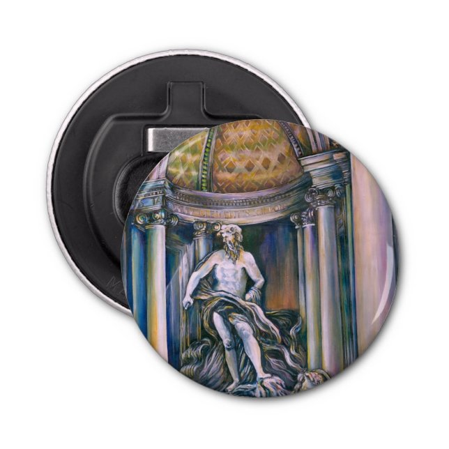 Fontana Di Trevi, Roma, Italien Flaschenöffner (Vorderseite)