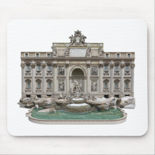 Fontana di Trevi: Trevi-Brunnen: Modell 3D: Mousepad