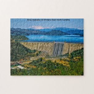 Fontana Falls North Carolina. Puzzle