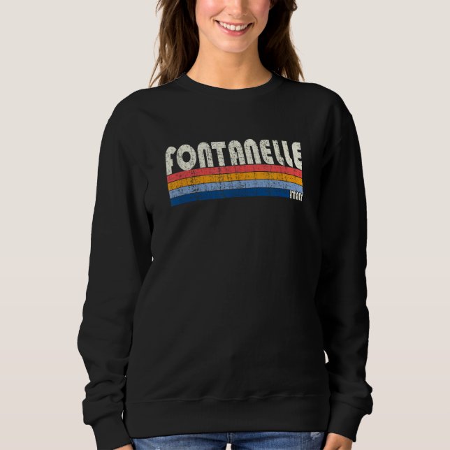 Fontanelle Italy Retro 70s 80s Style Sweatshirt (Vorderseite)