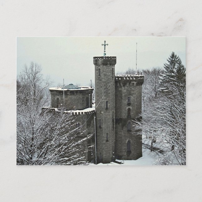 Fonthill Castle, New York, USA Postkarte (Vorderseite)