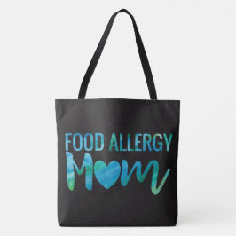 Food Allergy Mom Watercolor Typography Awareness