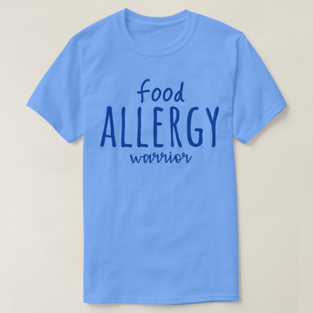 Food Allergy Warrior T-Shirt (Design vorne)