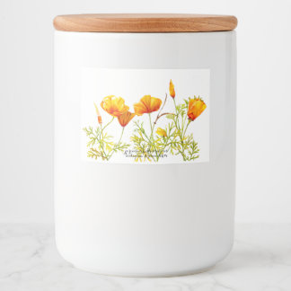 Food and Beverage Label Set Lebensmitteletikett