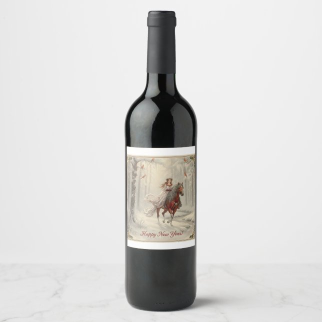 Food and Beverage Label Set Weinetikett (Vorderseite)
