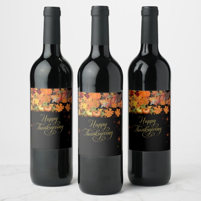 Food and Beverage Label Set Weinetikett (Flaschen)