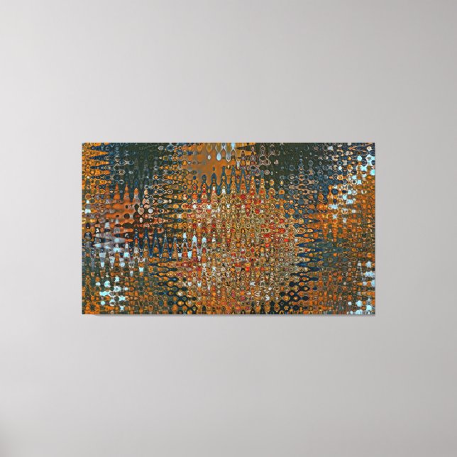 Food Art Liquid Paint Abstrakt 2021 Acryl Leinwanddruck (Vorderseite)