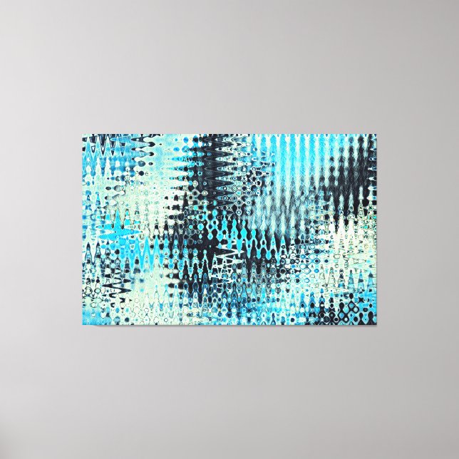 Food Art Liquid Paint Abstrakt 2021 Leinwanddruck (Vorderseite)