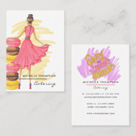 Food Catering Business Card Visitenkarte