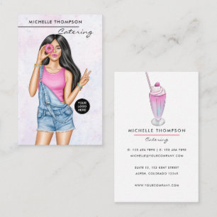 Food Catering Business Card Visitenkarte