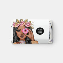 Food Catering Whimsical Unicorn Lady