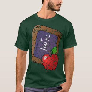 Food Cooking Feinschmecker Apple Chalkboard gestör T-Shirt