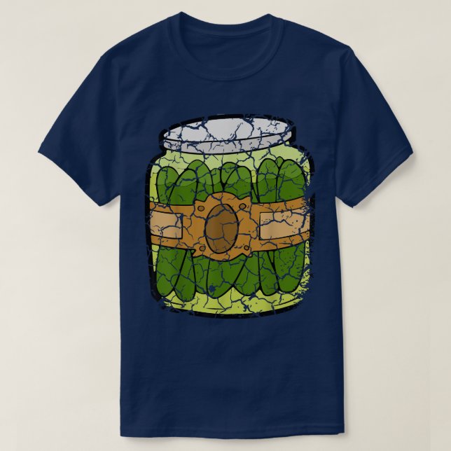 Food Cooking Feinschmecker Pickles gestört T-Shirt (Design vorne)
