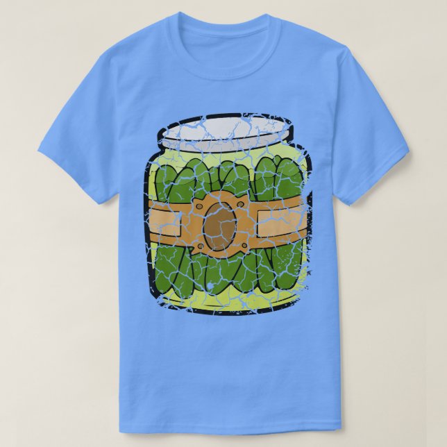 Food Cooking Feinschmecker Pickles gestört T-Shirt (Design vorne)