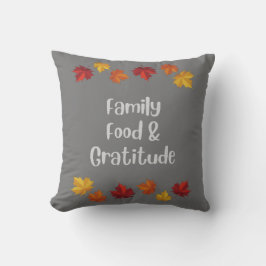 Food Family Erntedank Themed Kissen