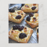Food Fotografy Cream Cheese BlackBerry Dänisch