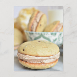 Food Fotografy PA Dutch Banana Whoopie Pies Postkarte