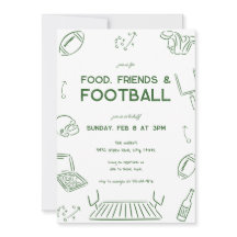 Food Friends Football Championship Watch Party