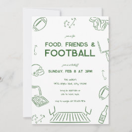 Food Friends Football Championship Watch Party  Einladung