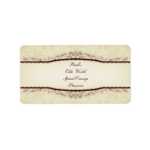Food Jar Label Adressaufkleber