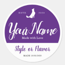 Food Jar und Lid Labels - Fügen Sie Ihre eigenen W