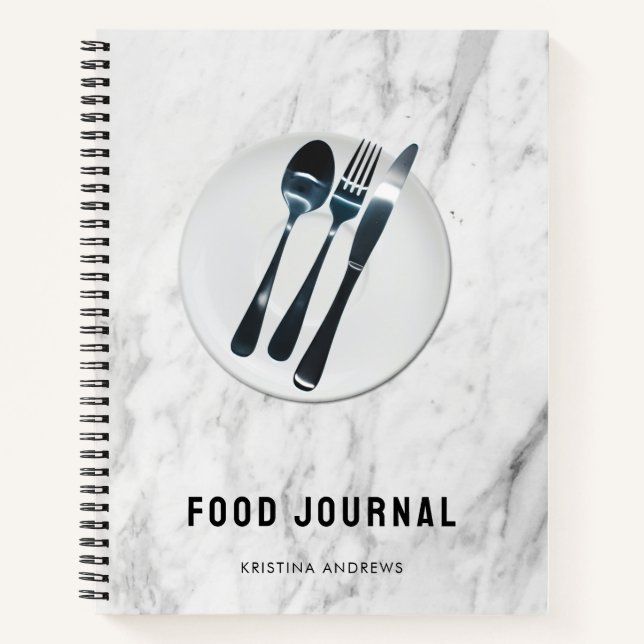 Food Journal Men Women Mahl Tagebuch (Vorderseite)